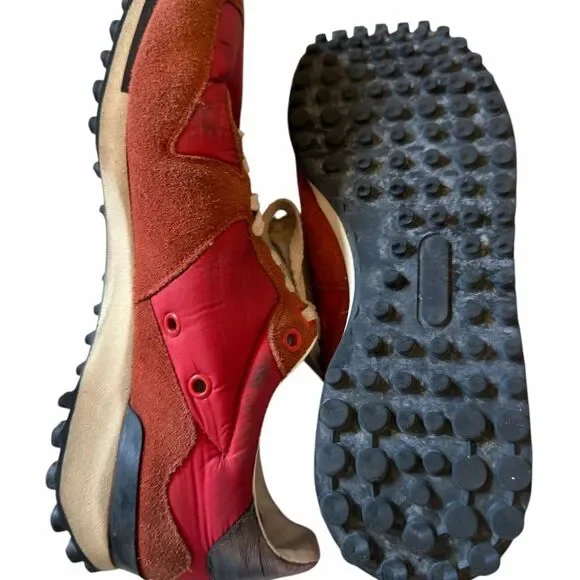 Golden Goose Marathon Red Sneakers - Picture 5 of 7